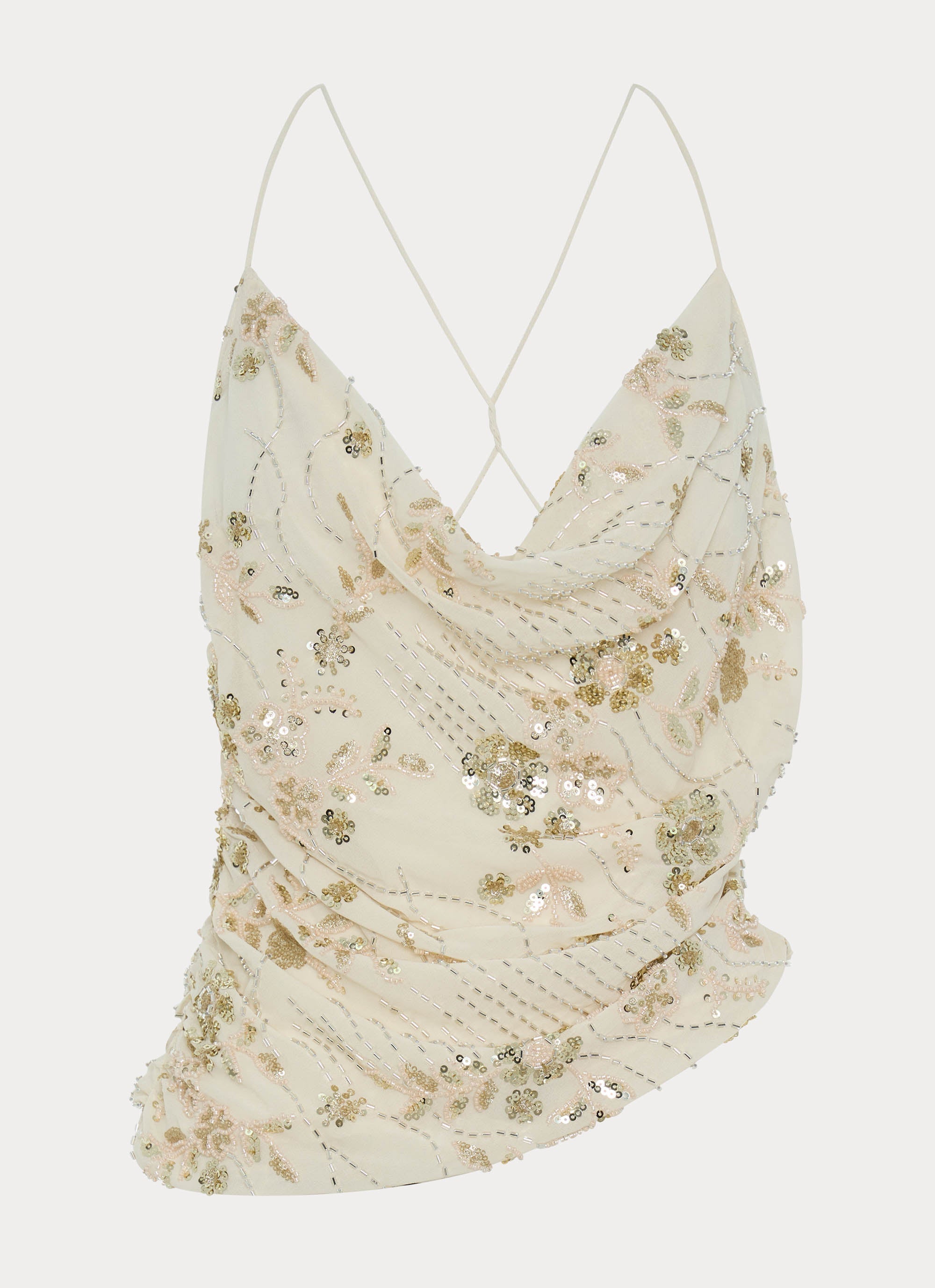 Seona Beaded Top